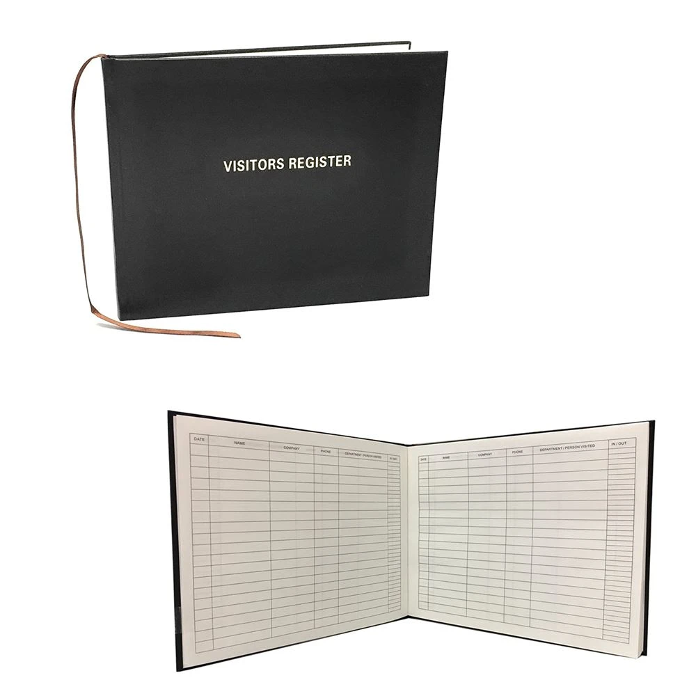 Leather Customized Guest Book