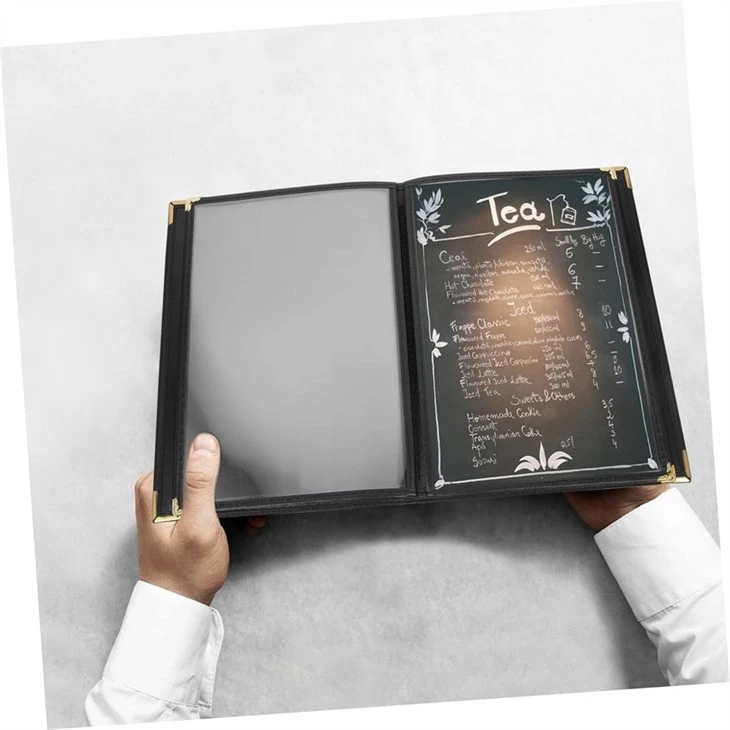 restaurant menu