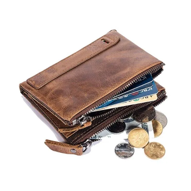 Bifold Zipper PU Leather Card Holder Women Bifold Zipper PU Leather Card Holder Women