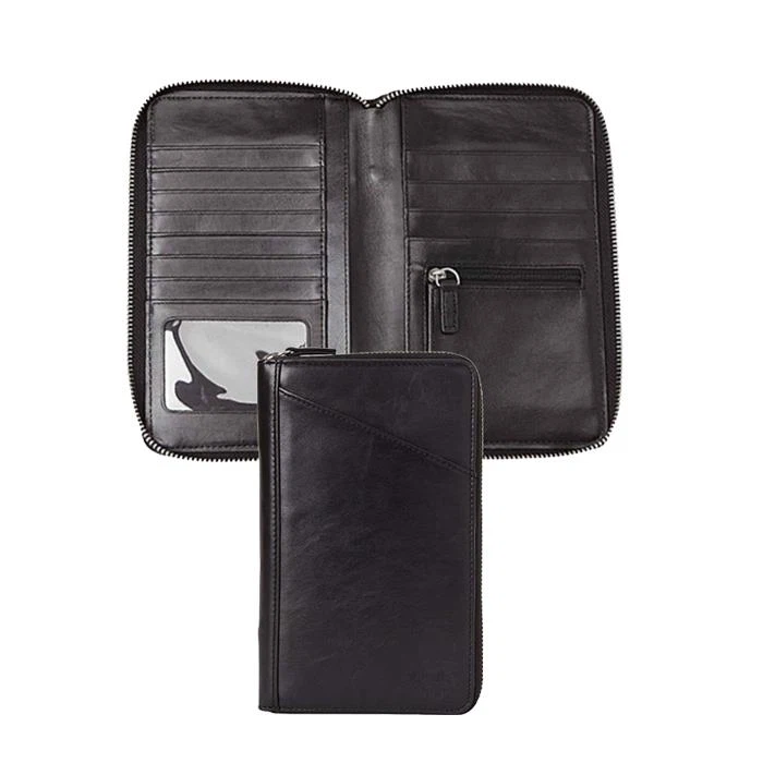 Monogrammed Passport Document Wallet Monogrammed Passport Document Wallet