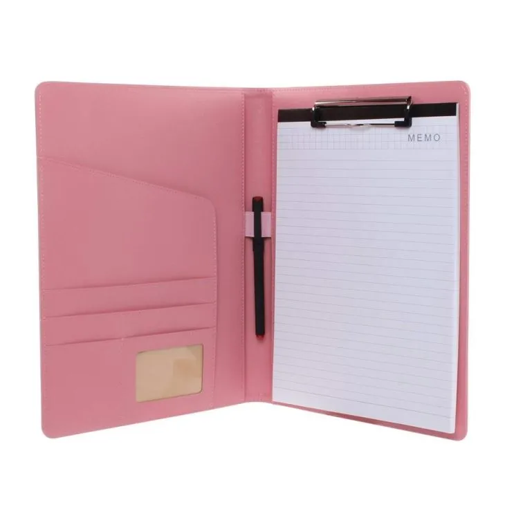 PU Leather Portfolio A4 Notebook Conference