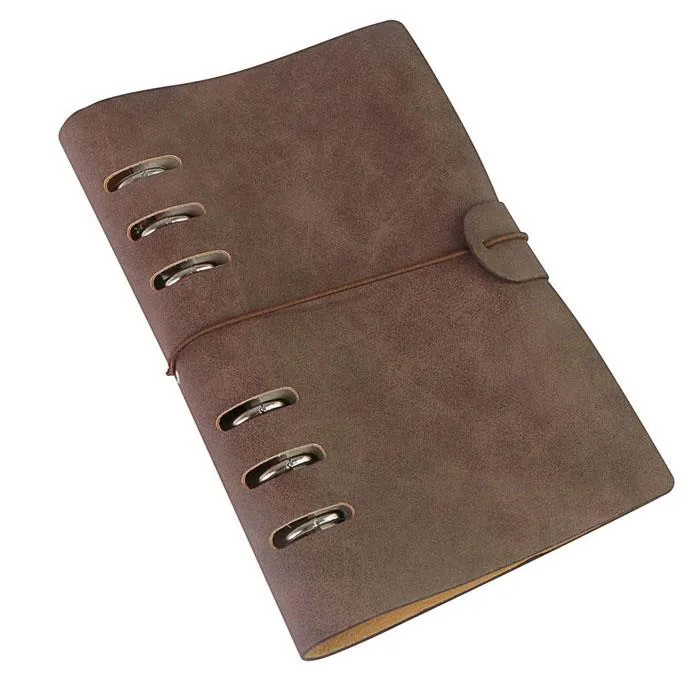 Traveller Loose Leaf PU Leather Notebook