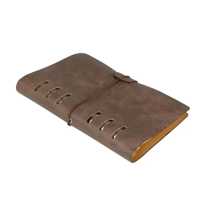 Traveller Loose Leaf PU Leather Notebook