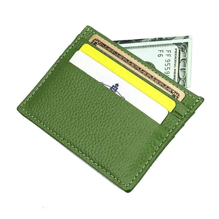 Leather Card Holder Mens