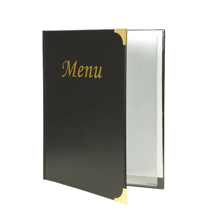 Leather Menu Holder Restaurant