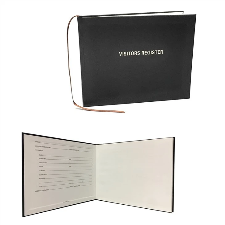 Leather Customized Guest Book