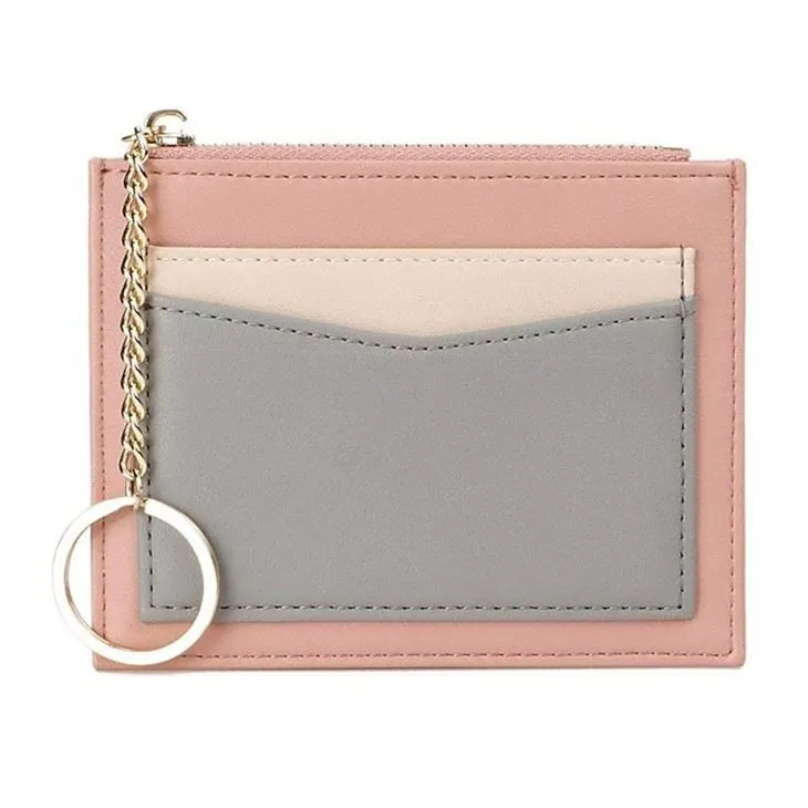 Leather Envelop Cotton Coin Purse