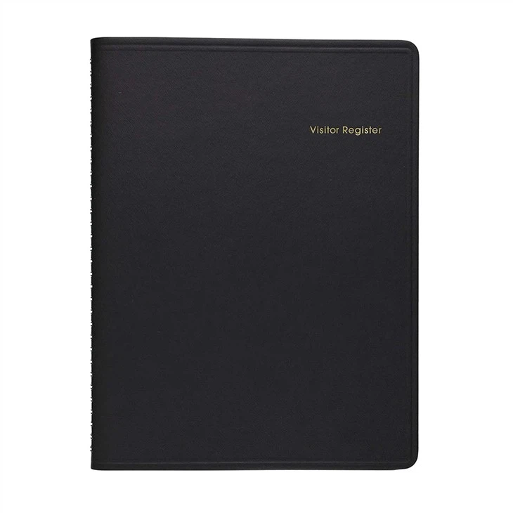 Leather Wedding Guest Book